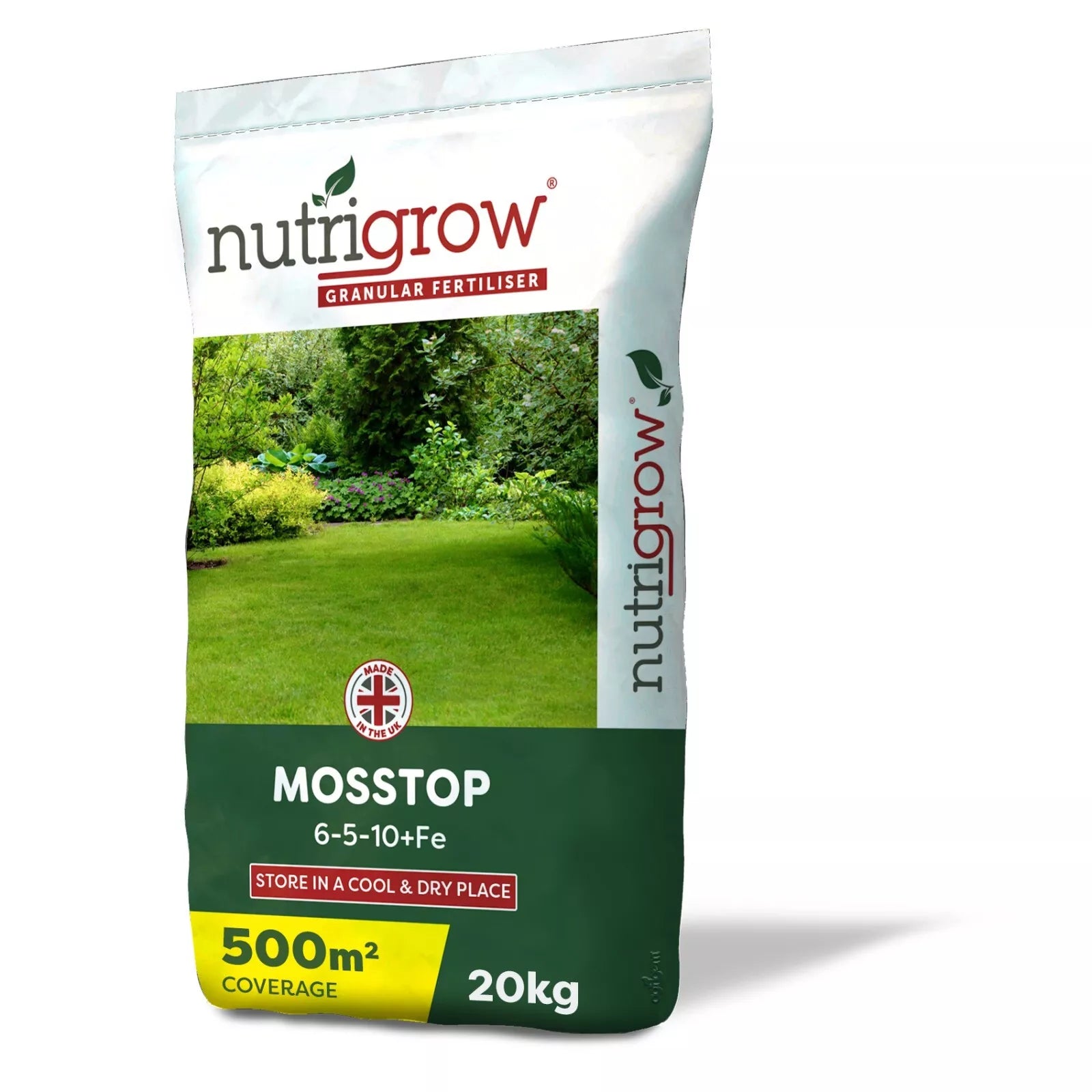 6-5-10+Fe Nutrigrow Moss Top 20kg