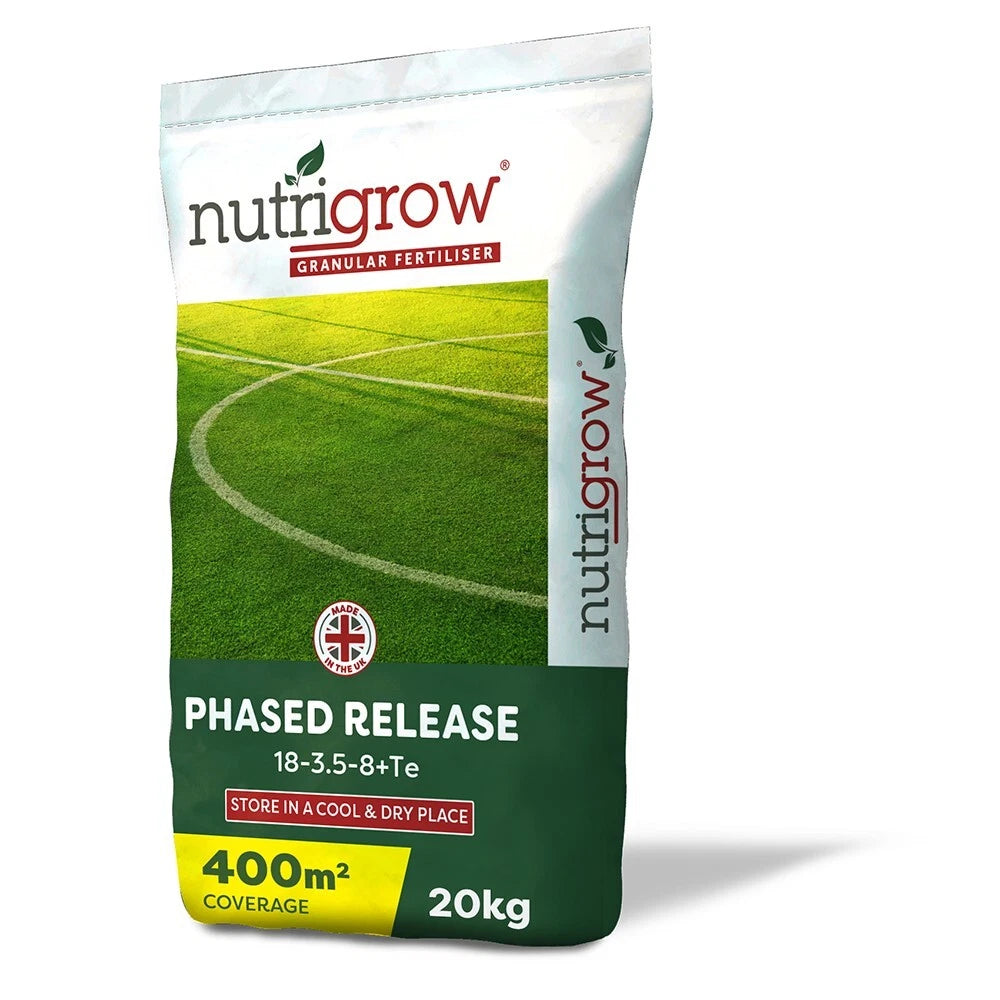 Nutrigrow 18-3.5-8+1Mg Phased Release Fertiliser 20kg